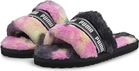 Puma Fluff Tie-dye Black/White