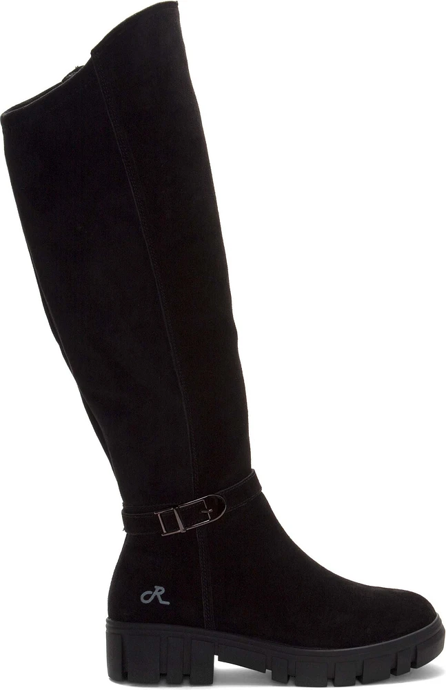 Victoria Black Suede