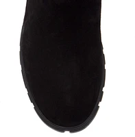 Victoria Black Suede