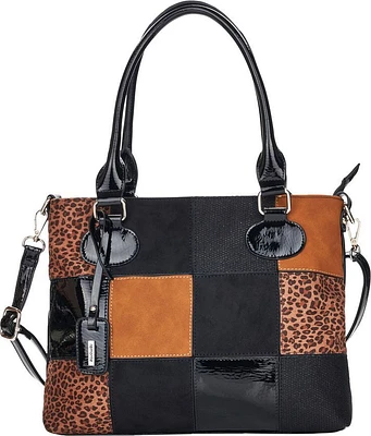 Purse Black/Leopard With Inner Bag