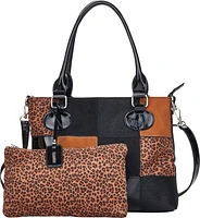 Purse Black/Leopard With Inner Bag