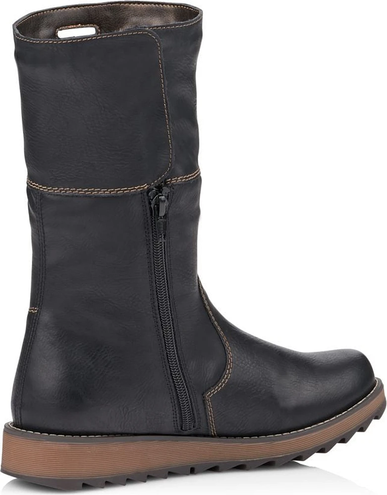 Black Fold Down Boot
