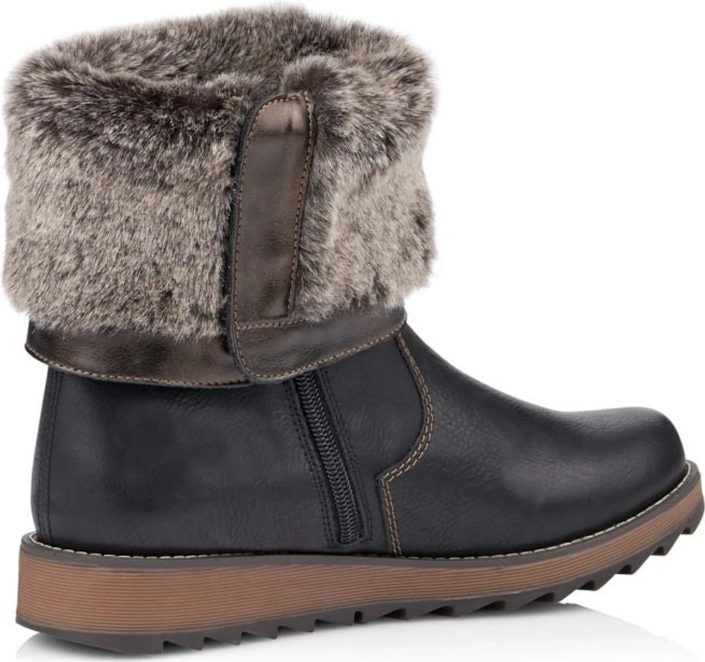 Black Fold Down Boot
