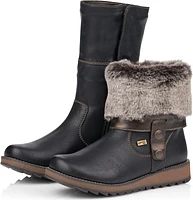 Black Fold Down Boot