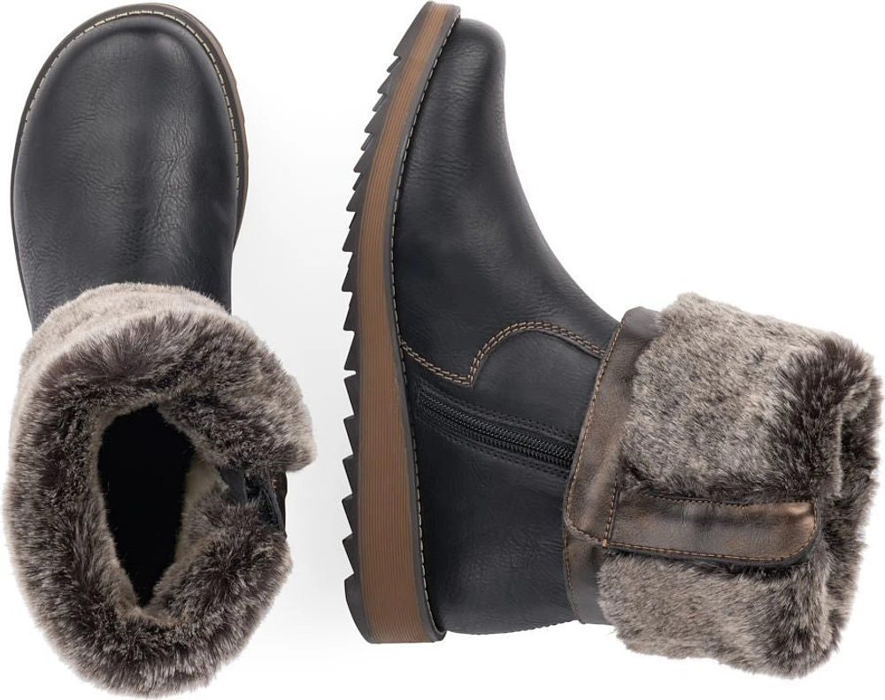 Black Fold Down Boot