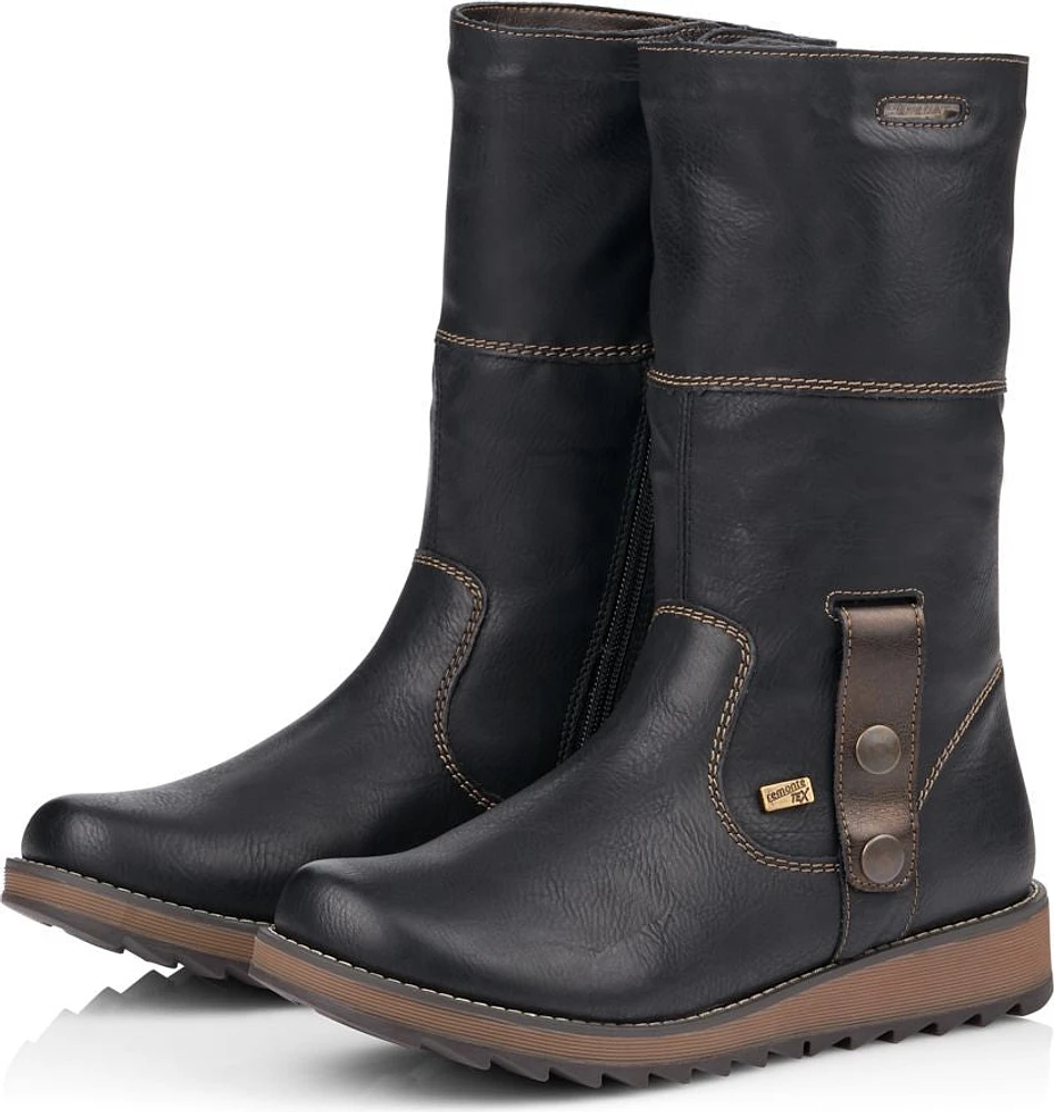 Black Fold Down Boot