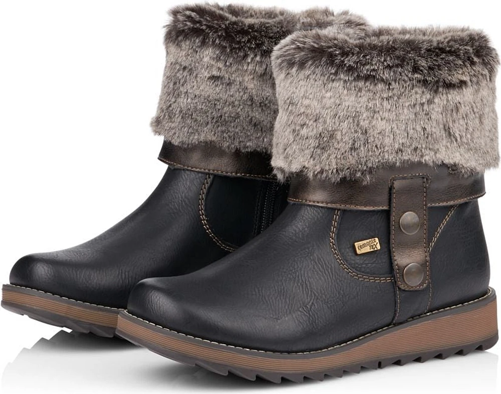 Black Fold Down Boot