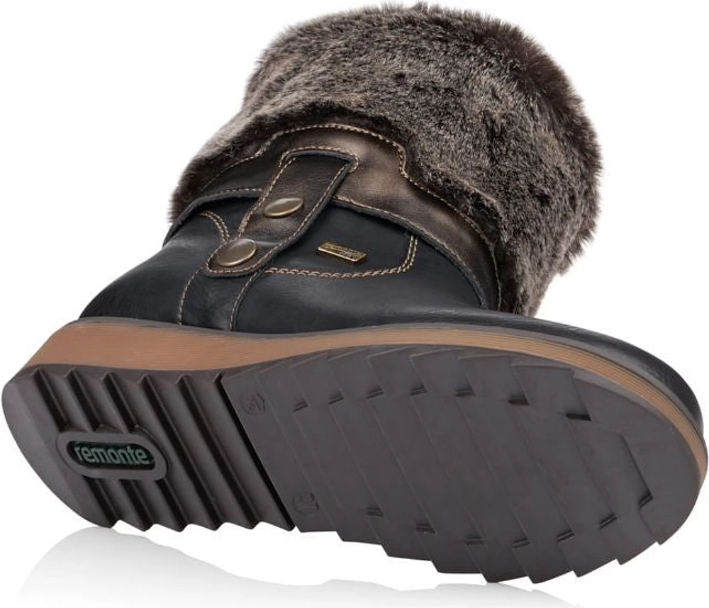 Black Fold Down Boot