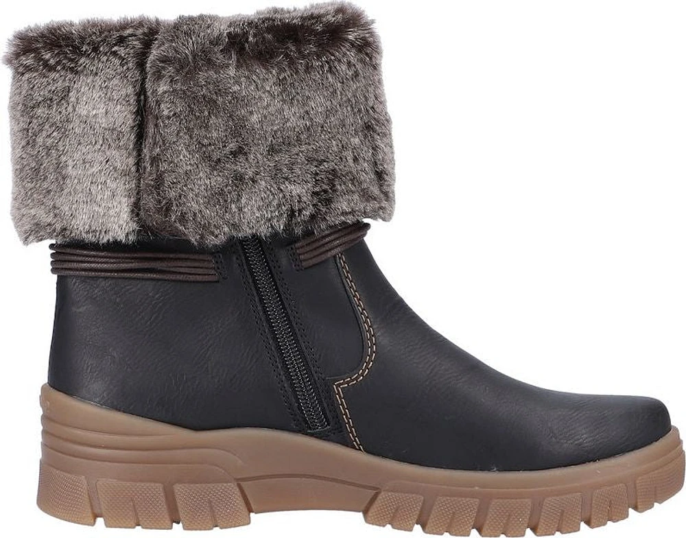 Black Fold Down Boot