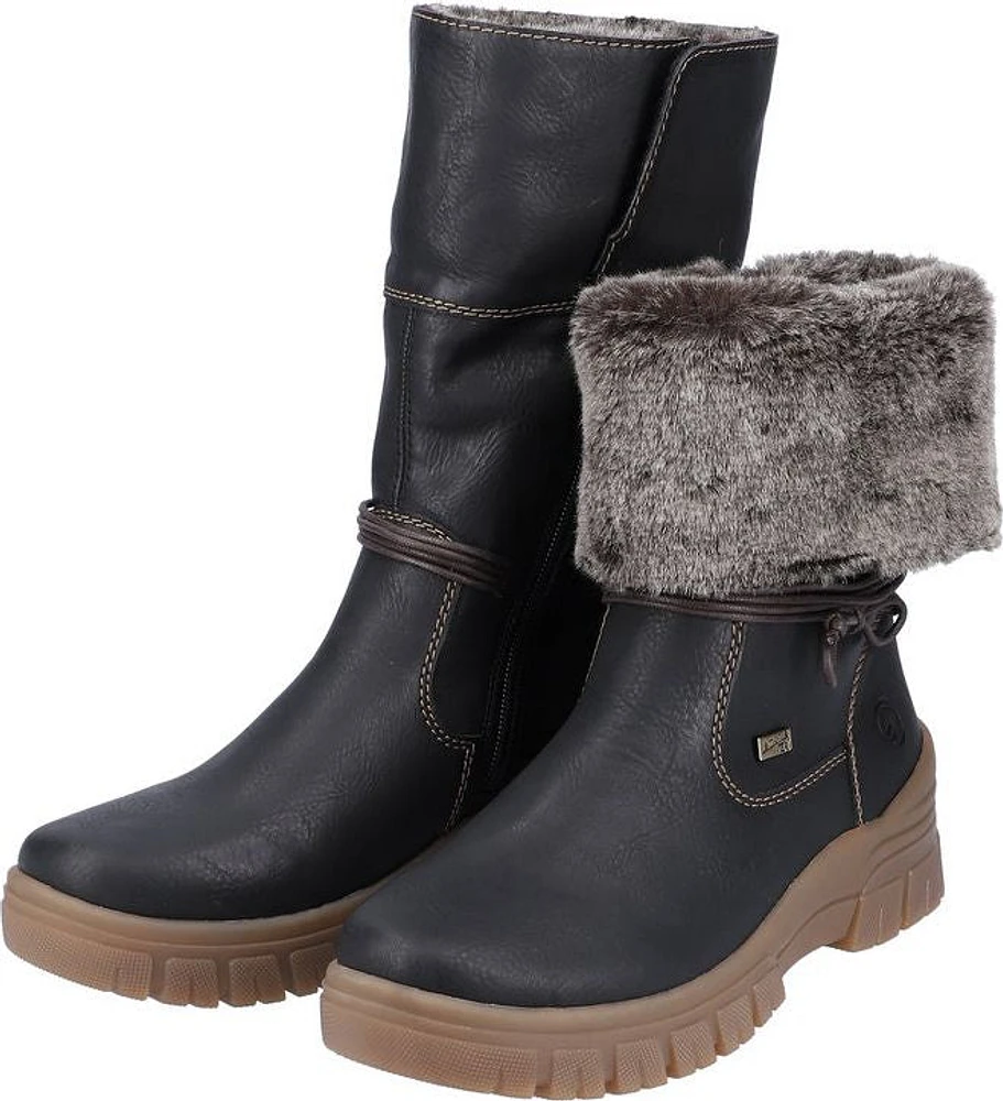 Black Fold Down Boot