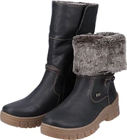 Black Fold Down Boot