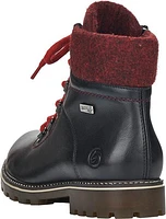 Black Hiker W/ Red Laces