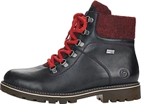 Black Hiker W/ Red Laces
