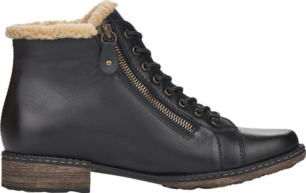 Black Lace Up Boot