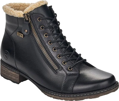 Black Lace Up Boot