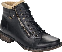 Black Lace Up Boot