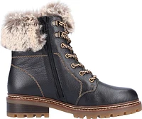 Black Lace Up Boot