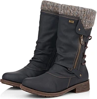 Black Side Zip Boot