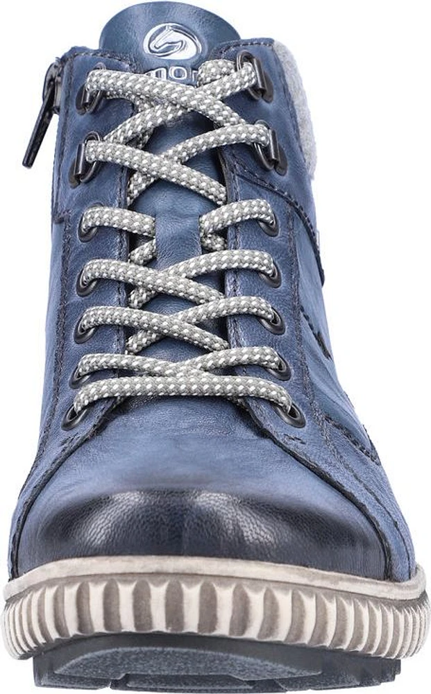 Blue Ankle Boot