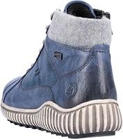 Blue Ankle Boot
