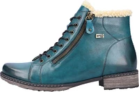 Blue Lace Up Boot