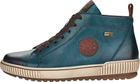 Blue Lace Up Boot