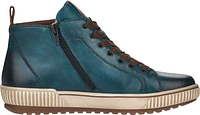 Blue Lace Up Boot