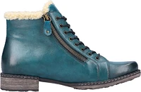 Blue Lace Up Boot