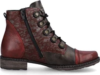 Lace Up Fur Lined