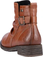 Brown Ruched With Buckle