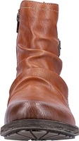 Brown Ruched With Buckle
