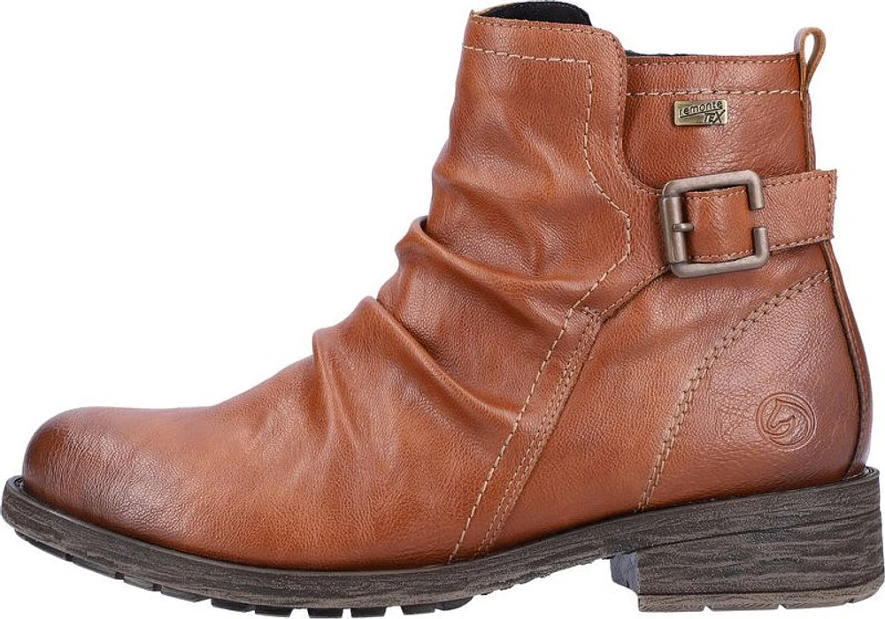 Brown Ruched With Buckle