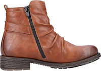 Brown Ruched With Buckle