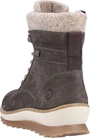 Grey Lace Up Boot