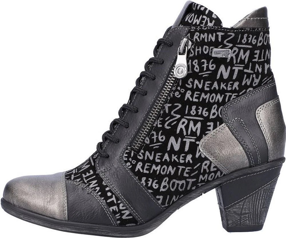 Multi Lace Up With Heel