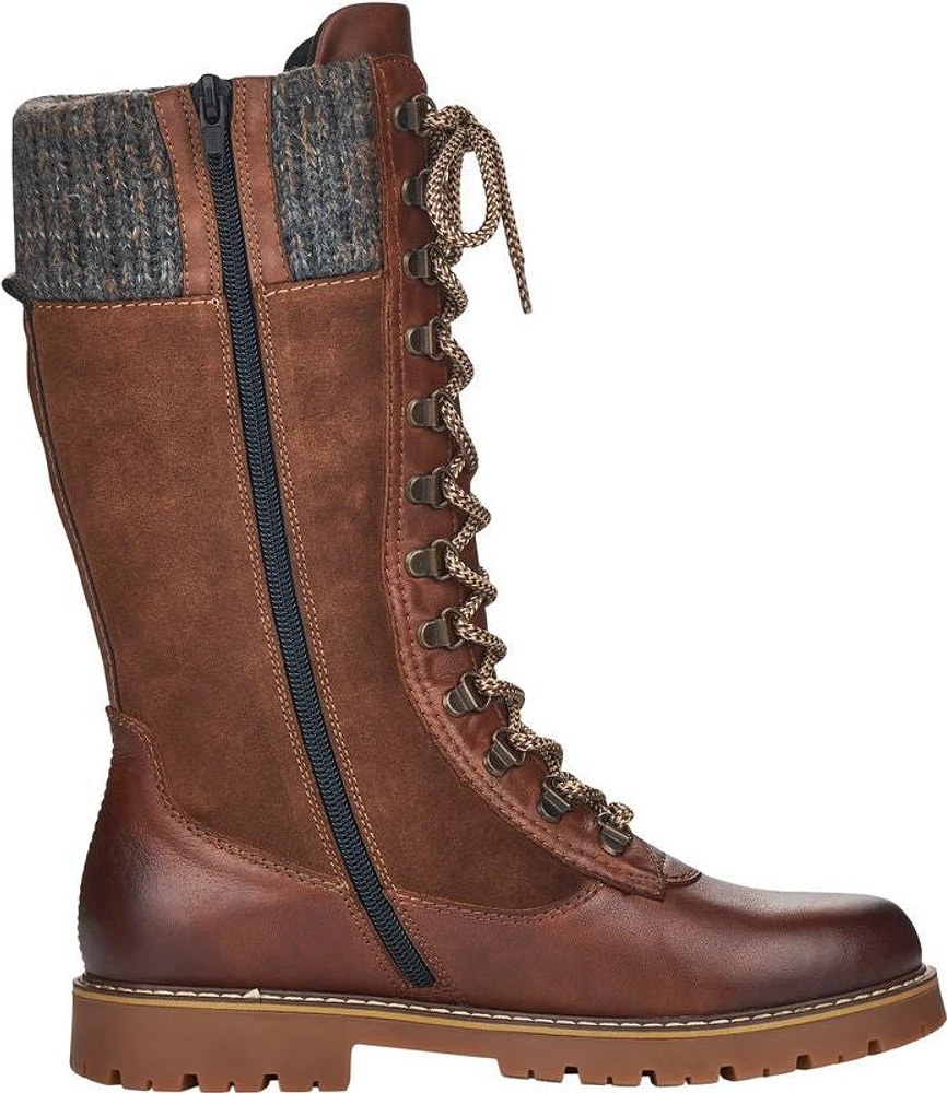 Tall Chestnut Flip Grip Boot