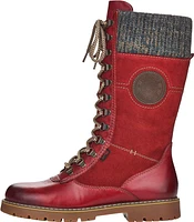 Tall Red Flip Grip Boot