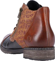 Tan Lace Up Ankle Boot
