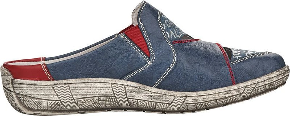 Navy/Grey Clog