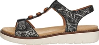 Black Velcro Sandal