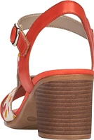 Coral Dressy Sandal Raindrop