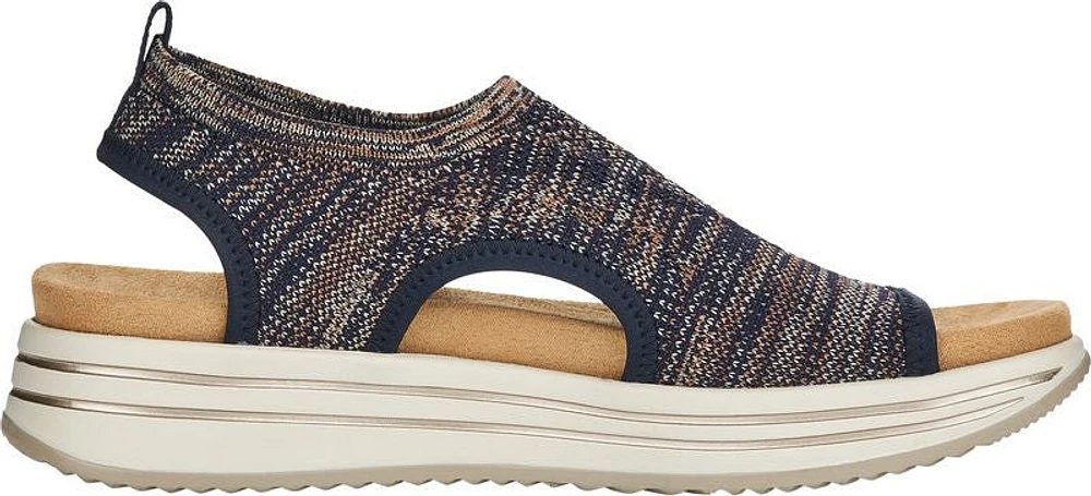 Navy Knit Sandal