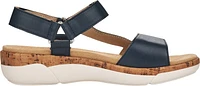 Navy Velcro Strap Sandal