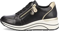 Black Lace Up