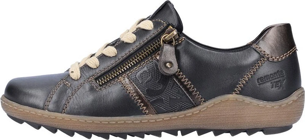 Lace Up Side Zip