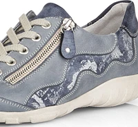Blue Jean Lace Up