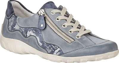 Blue Jean Lace Up