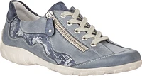 Blue Jean Lace Up