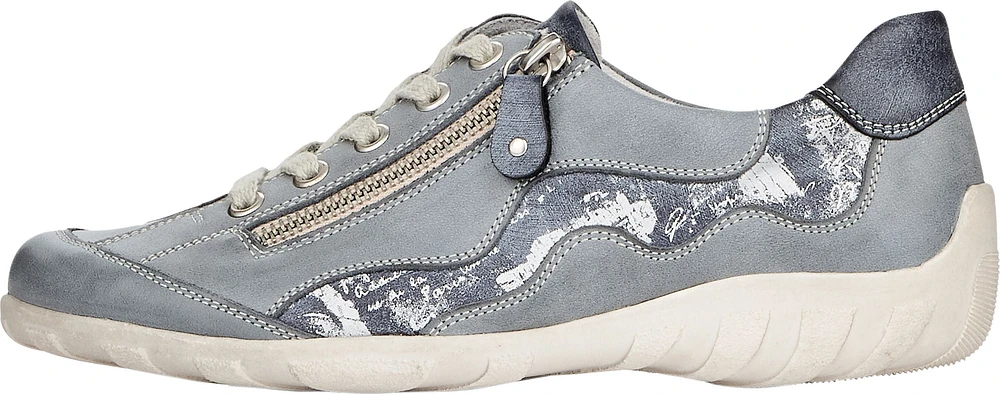 Blue Jean Lace Up