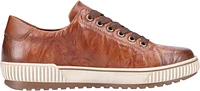 Brown Lace Up With Side Zip